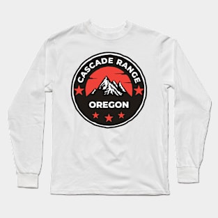 Cascade Range Oregon - Travel Long Sleeve T-Shirt